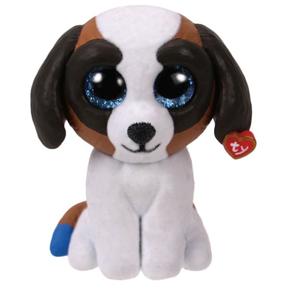 🐶 4/$50 TY MINI BOOS HAND PAINTED COLLECTIBLES SERIES 1 DUKE THE DOG FIGURE 🐶 - Picture 1 of 7